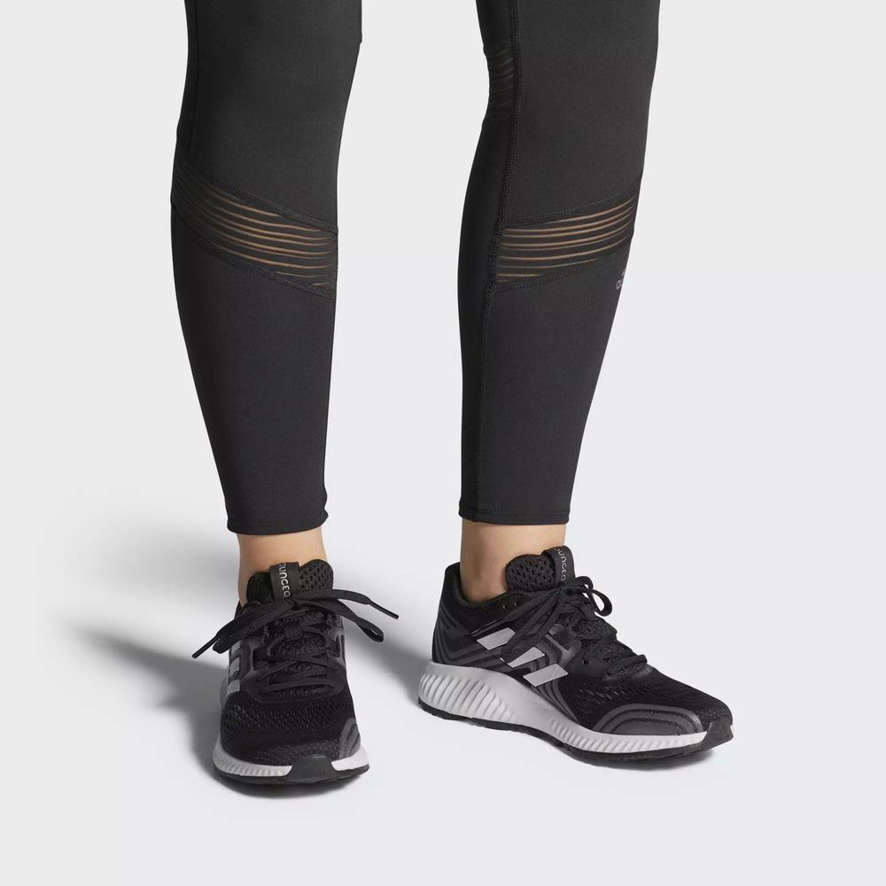 Adidas Aerobounce 2 Tenis Para Correr Negros Para Mujer (MX-15861)